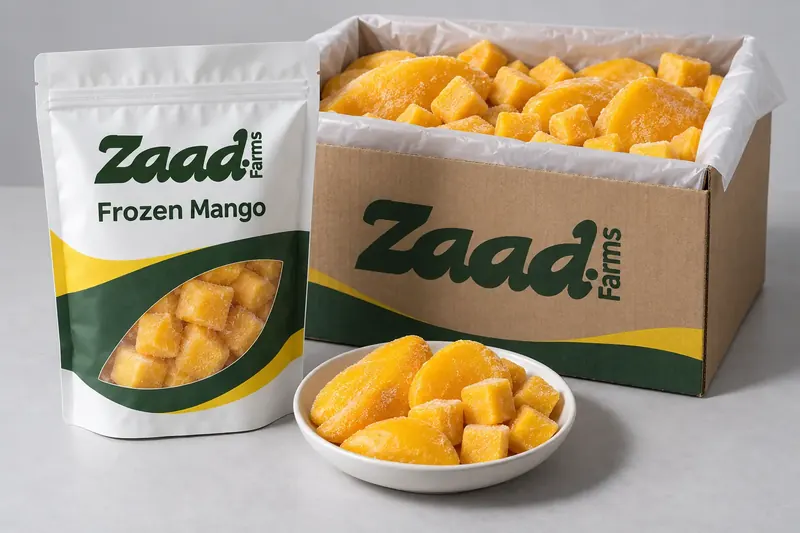 Frozen mango