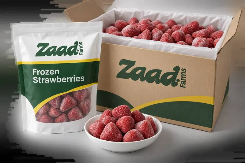 Egyptian frozen fruit and vegetables