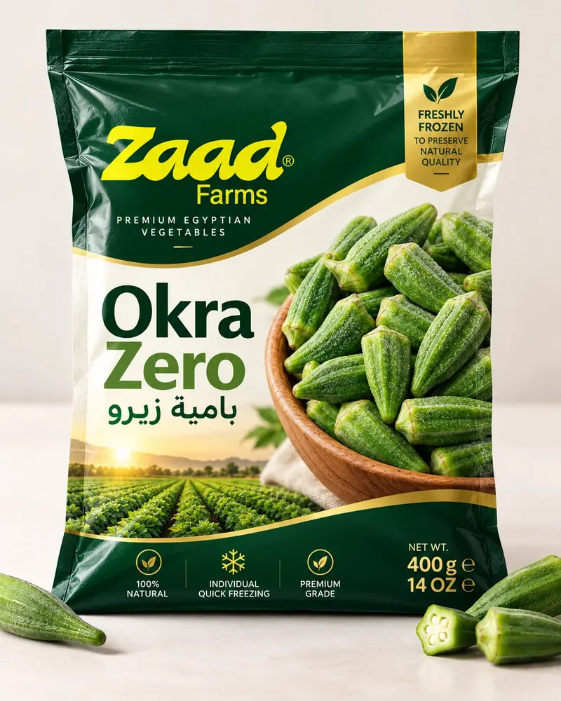 Frozen okra