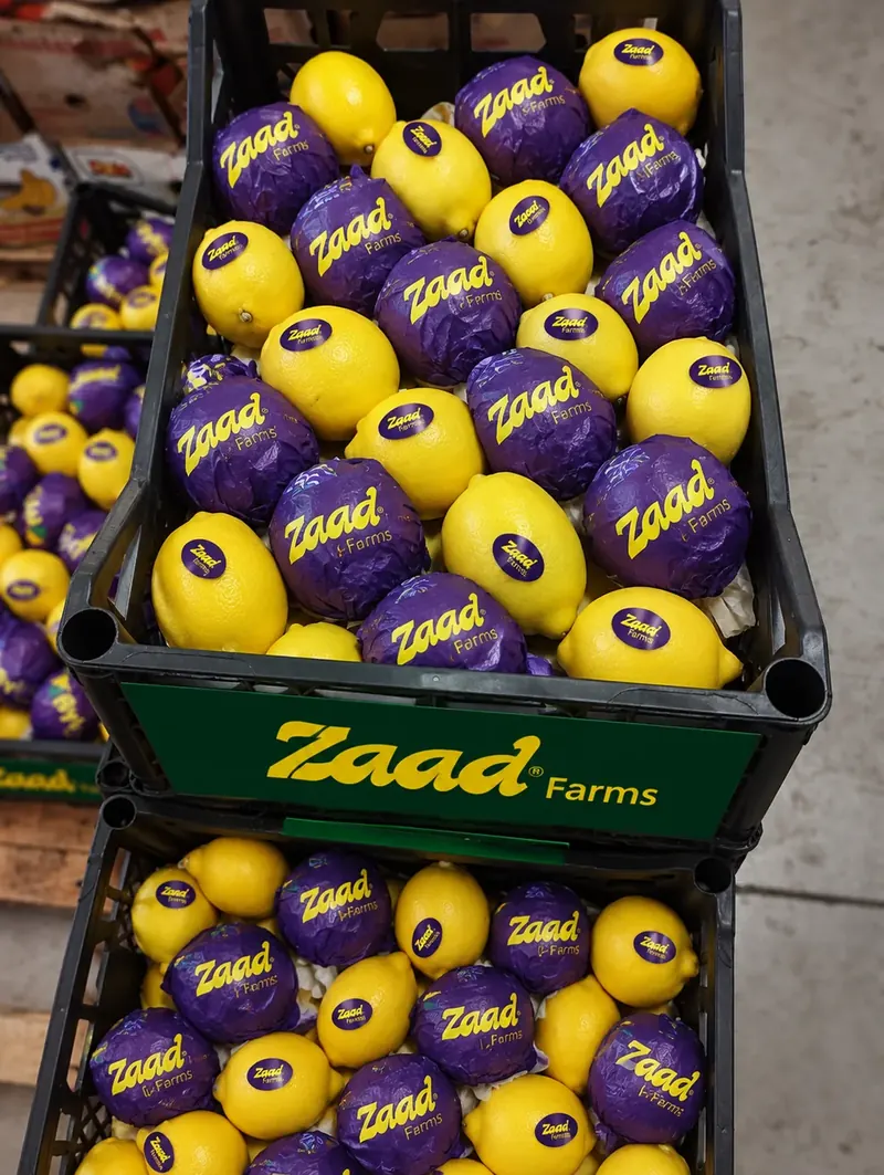 Wrapped lemons
